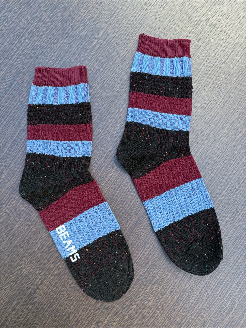 NWOT Japanese Brand Beams socks